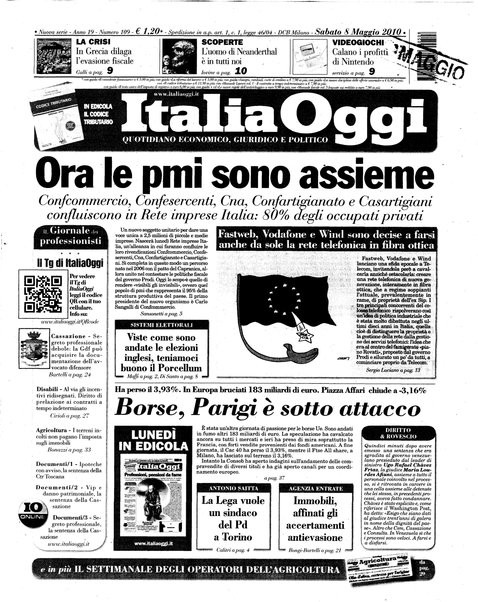 Italia oggi : quotidiano di economia finanza e politica